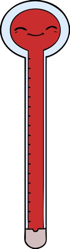 Vector cartoon thermometer 12481550 Vector Art at Vecteezy