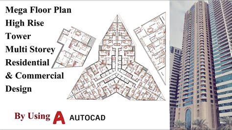 Mega Floor Plan High Rise tower world class architecture and unique ...