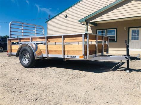 Legend Trailers X Aluminum High Side Utility Trailer Fenton