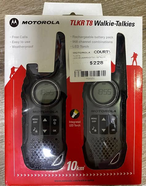 Motorola Walkie Talkie Tlkr T8 Mobile Phones And Gadgets Walkie Talkie On Carousell