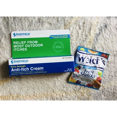 Dr Sheffield Anti Itch Cream Oz G With Free Welchs Fruit Snack