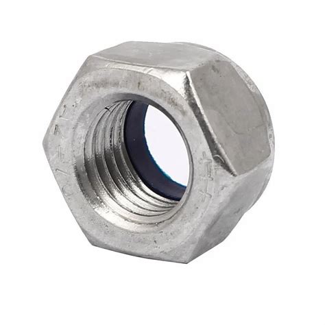 Hexagonal Stainless Steel Lock Nut Thickness Mm Size M At Rs