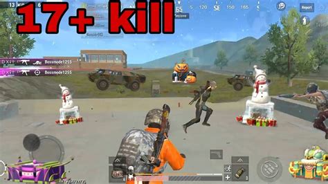 Omg 😱 17 Kills Solo Vs Squad Full Rush Gameplay In Pubg Lite Pubg Mobile Lite Gameplay