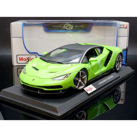 Maisto 118 Lamborghini Centenario Lp770 4 Green Mash 蝦皮購物