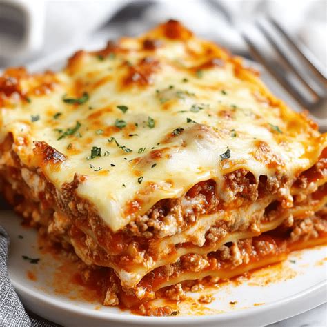 Easy Beef Lasagna Recipe