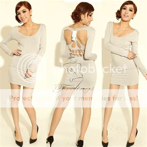 Women Sexy Clubwear Party Skull Back Dress Three Colors Ebay