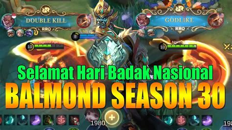 Selamat Hari Badak Nasional Ini Dia Emblem Dan Build Balmond Di Awal