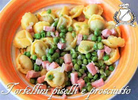 Tortellini Piselli E Prosciutto Ricetta