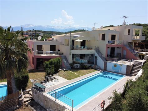 Lovely Apartment For Sale In Almyrida With Shared Pool