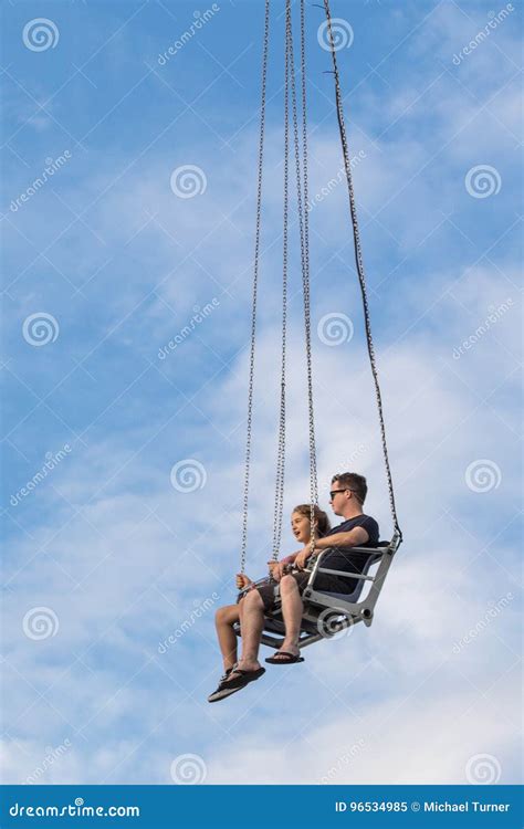 Swing Fun At The Fair Editorial Image Image Of People 96534985