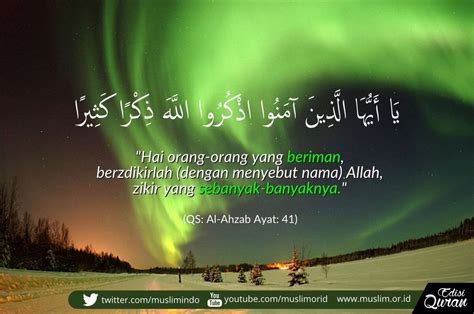 Yuk Simak Surah Al Ahzab Ayat 41 Abbud Murottal Quran