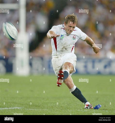 England rugby world cup hero jonny wilkinson hi-res stock photography ...