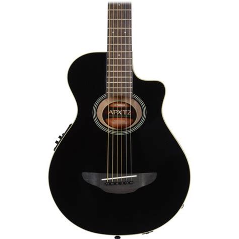 Yamaha APXT2 3/4 Thinline Acoustic Electric Guitar - Black - 086792969602