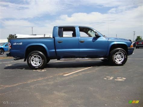 Atlantic Blue Pearl 2004 Dodge Dakota Sport Quad Cab 4x4 Exterior Photo 50722801