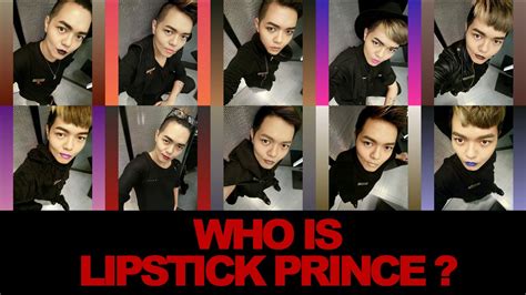 Who Is Lipstick Prince YouTube