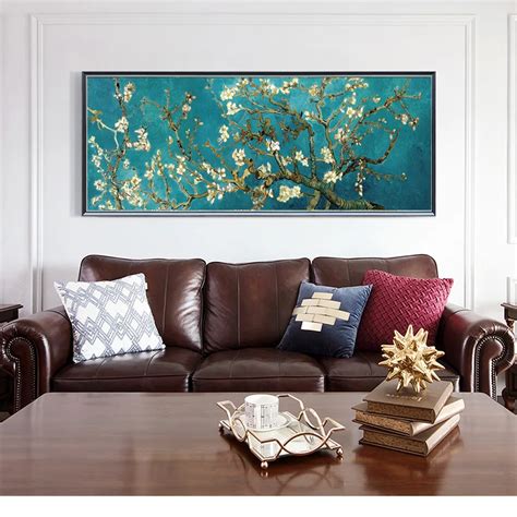 Van Gogh Almond Blossom Blumen Leinwand Gem Lde Reproduktionen Welt Ber