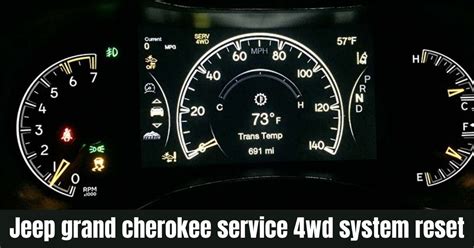 How To Reset Your Jeep Grand Cherokee 4WD System