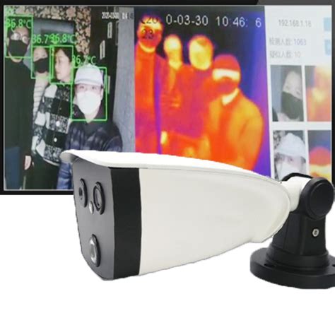 Sk 256dt CCTV Face Recognition Thermal Imaging Camera With Temperature