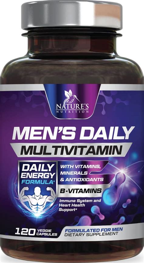 Multivitamin For Men Mens Multivitamins Supplement Mens Multivitamin With Vitamin A B12 C