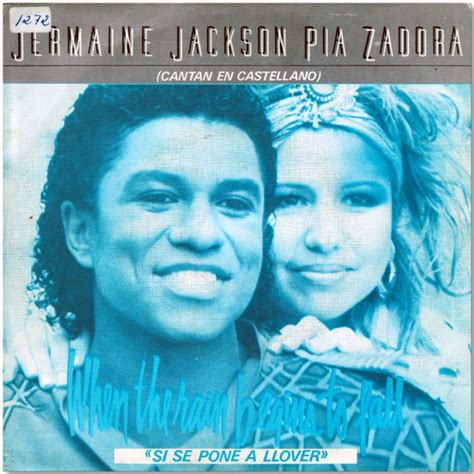 Jermaine Jackson Pia Zadora Si Se Pone A Llover When The Rain