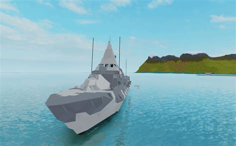 My Visby Class Corvette that I made includes lifeboat and full interior ...