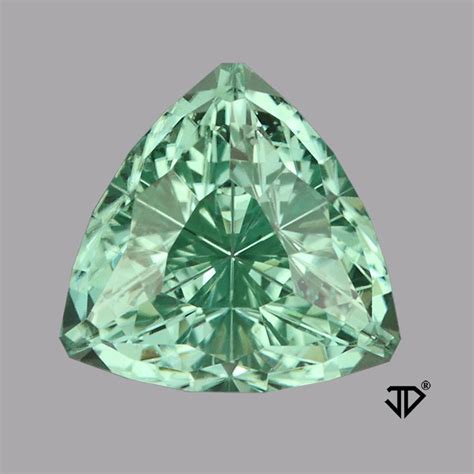 Mint Green Tourmaline Super Trillion™ Cut 2 79 Carats John Dyer Gems