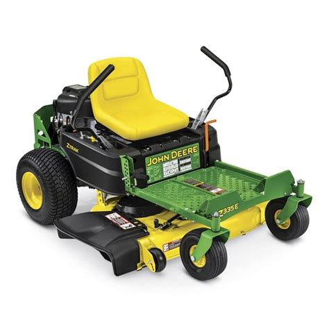 John Deere Z335E 20-HP V-twin Dual Hydrostatic 42-in Zero-turn lawn ...