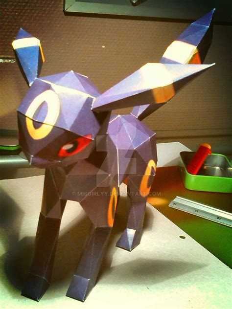 Papercraft Umbreon By Misgirlyy On Deviantart