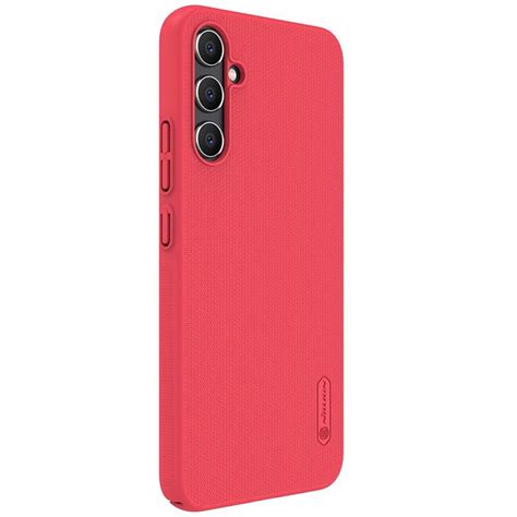 Nillkin Frosted Pro Capa De Borracha Samsung Galaxy A G Vermelho