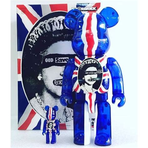 向女皇致敬 全新現貨 400 100 Medicom Bearbrick Sex Pistols God Save the Queen