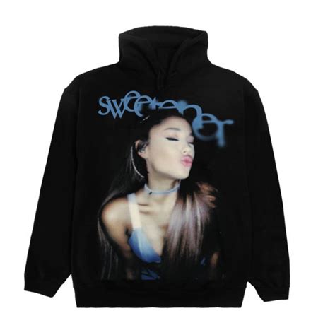 Sweetener Photo Hoodie Ariana Grande Shop Ariana Merch Hoodies