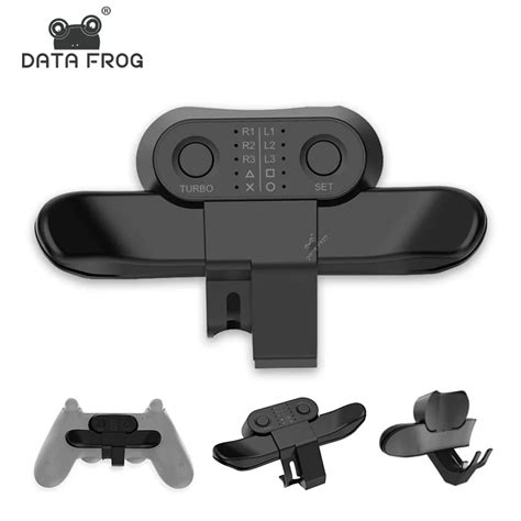 Data Frog Mando Con N Trasero Extendido Accesorio Para Ps4 Ps4 Slim