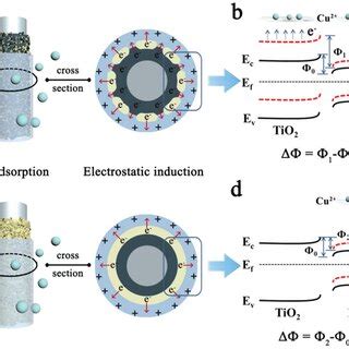 A Schematic Diagram And B The Corresponding Energy Band Diagram Of