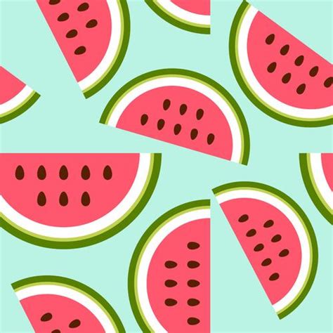 Cute Watermelon Pattern Art Print by Cute Cute Cute | Watermelon art ...