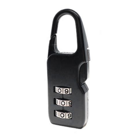 Digit Combination Lock Resettable Anti Theft Zinc Alloy Padlock For