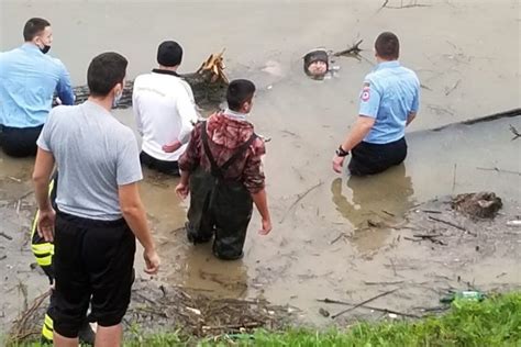 Sjekao drvo pa ZAVRŠIO U RIJECI Policajci spasli muškarca koji je UPAO