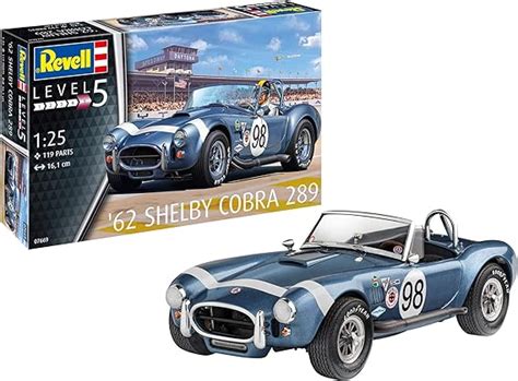 Revell RV07669 7669 07669 62 Shelby Cobra 289 Automodell Bausatz 1 25