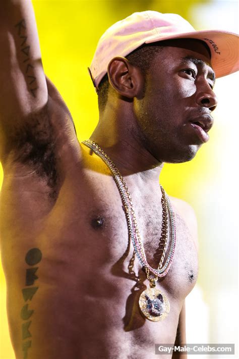 American Rapper Tyler Aka The Creator Shirtless And Bulge Photos