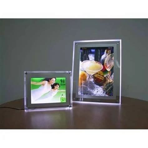 Advertising Acrylic Led Frame Display At Best Price In Ludhiana