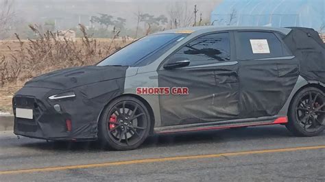 √second Facelift For 2024 Hyundai I30 Hatch Spied For The First Time As