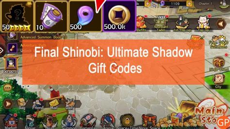 Final Shinobi Ultimate Shadow Codes March New Updated Gamepretty