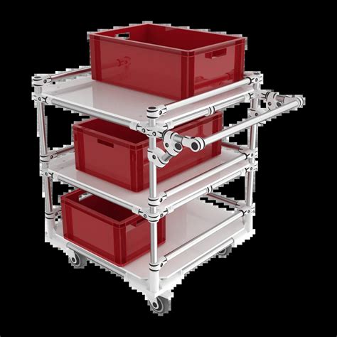 Trolley With Flanges