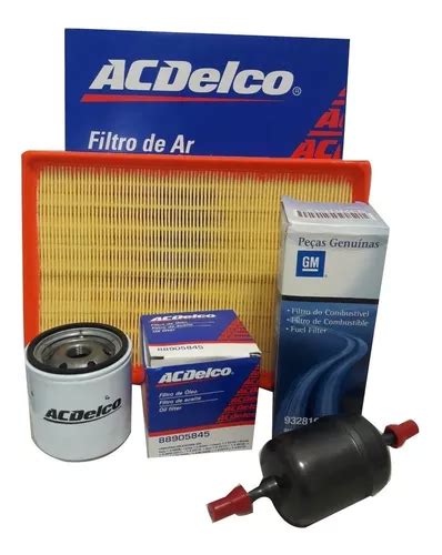 Kit Filtros Aire Nafta Aceite Chevrolet Corsa Originales