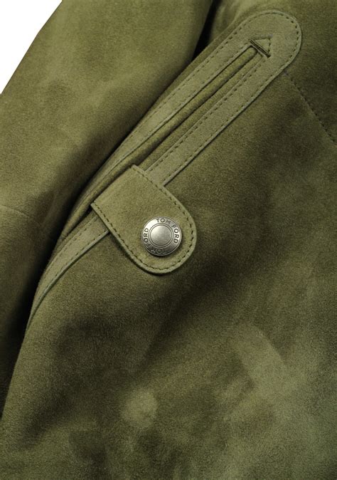 Introducir 76 Imagen Tom Ford Green Suede Jacket Abzlocal Mx