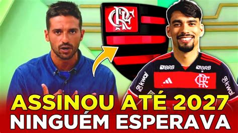 Urgente De Volta Ao Flamengo Foi Confirmado Refor O Nosso Ltimas