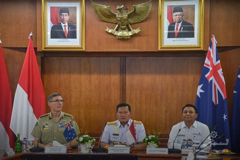 PT Pindad Persero Panglima AB Australia Panglima TNI Kunjungi PT