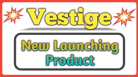 Vestige New Launching Products In October Youtube