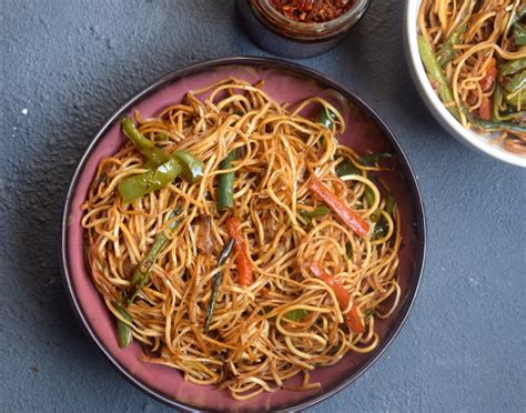 Schezwan Noodles With Homemade Schezwan Sauce Recipes For The Regular