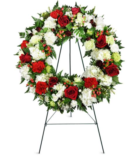 Passionate Faith Sympathy Wreath™ Goodyear Az Florist