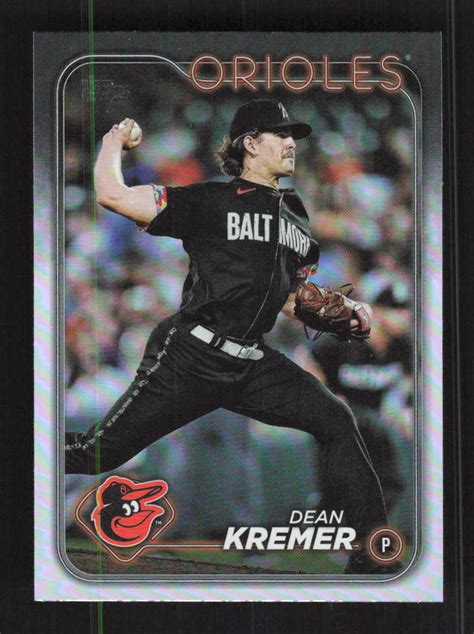 Dean Kremer 2024 Topps Series 1 Rainbow Foil Baltimore Orioles 336 EBay